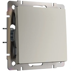 Изображение Выключатель одноклавишный (дымчатый матовый) W1210004