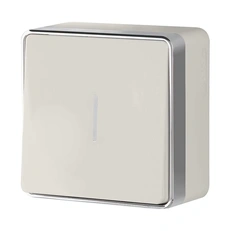 Изображение Выключатель одноклавишный с подсветкой Gallant (слоновая кость) W5010103