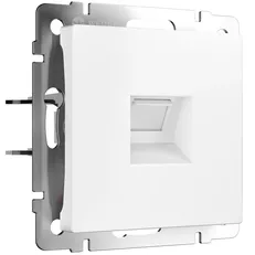 Изображение Розетка Ethernet RJ-45 (белый матовый) W1181061